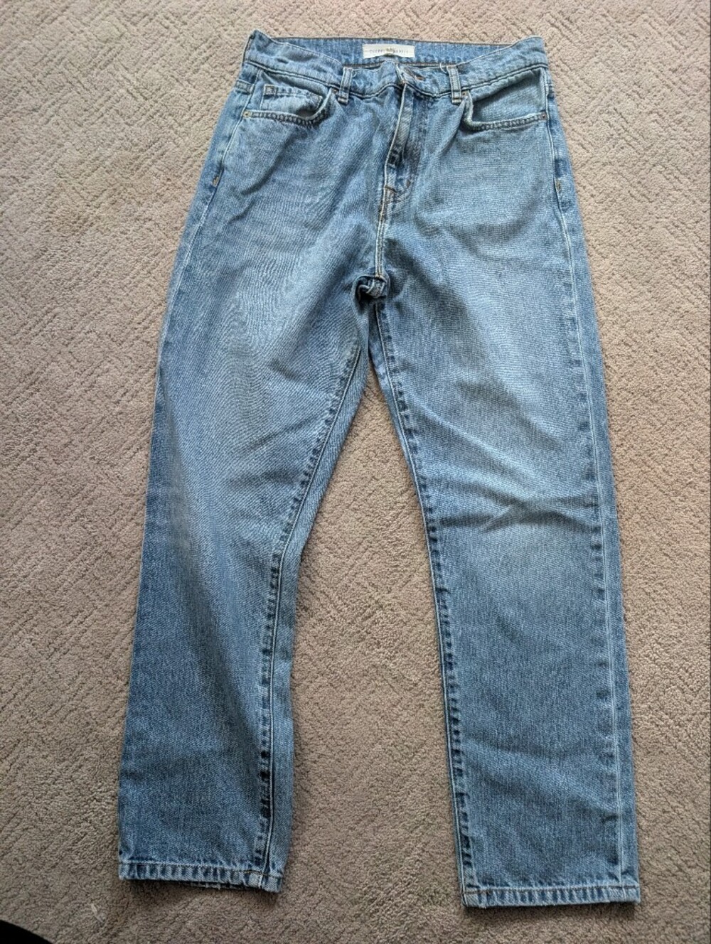 Current/Elliot Light Wash Women's Straight Leg Denim Jeans Size 26